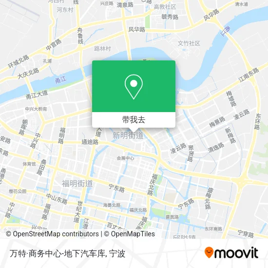 万特·商务中心-地下汽车库地图