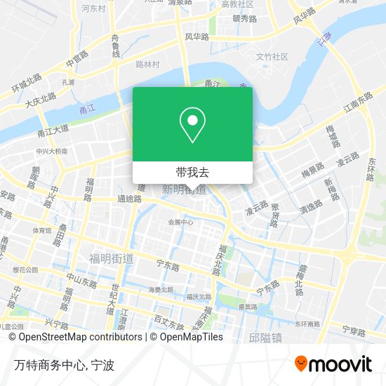 万特商务中心地图