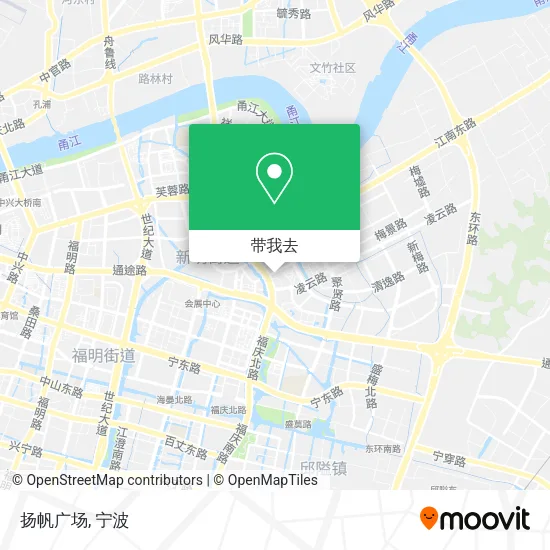 扬帆广场地图
