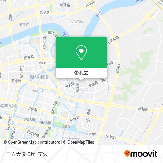 三方大厦-B座地图