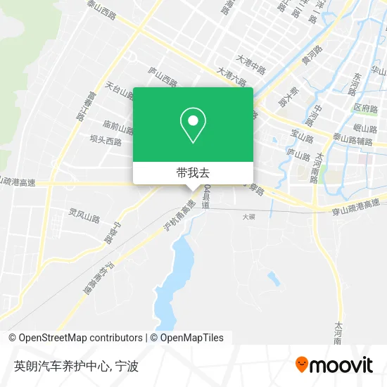 英朗汽车养护中心地图