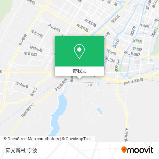 阳光新村地图