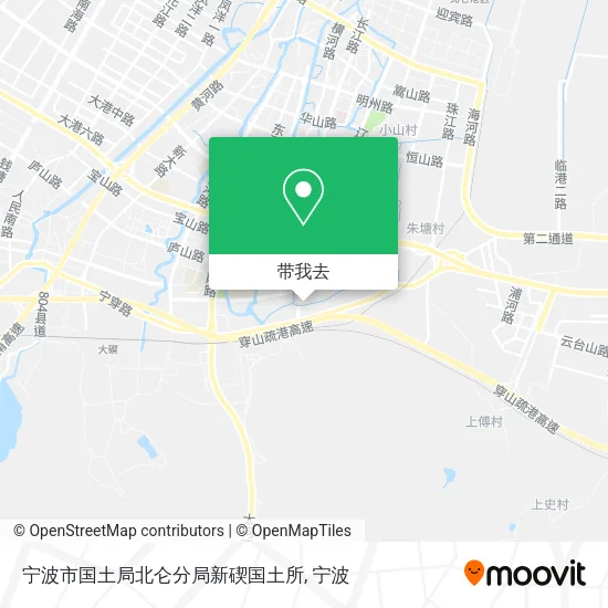 宁波市国土局北仑分局新碶国土所地图