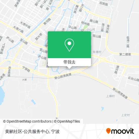 黄鹂社区-公共服务中心地图