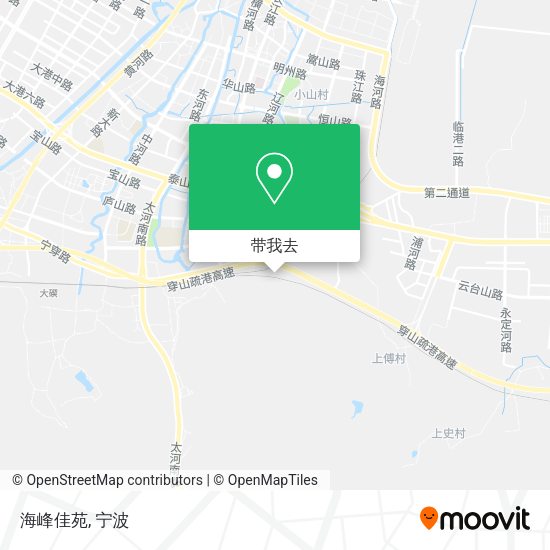 海峰佳苑地图