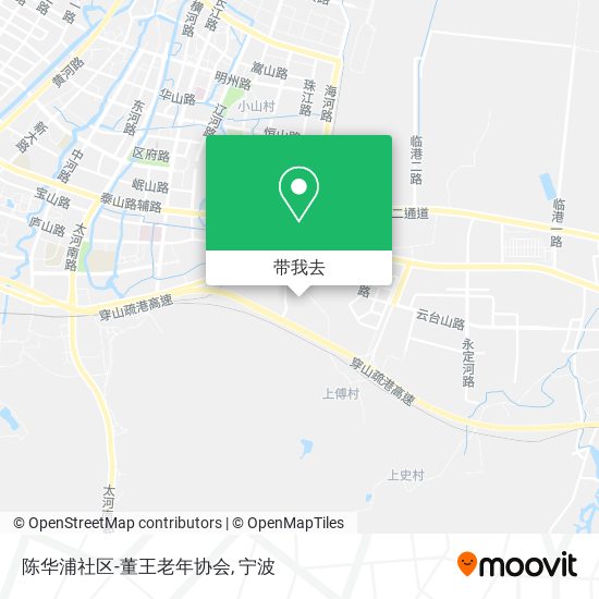 陈华浦社区-董王老年协会地图