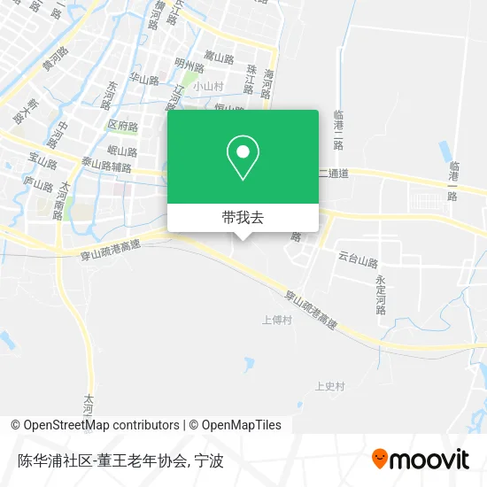 陈华浦社区-董王老年协会地图