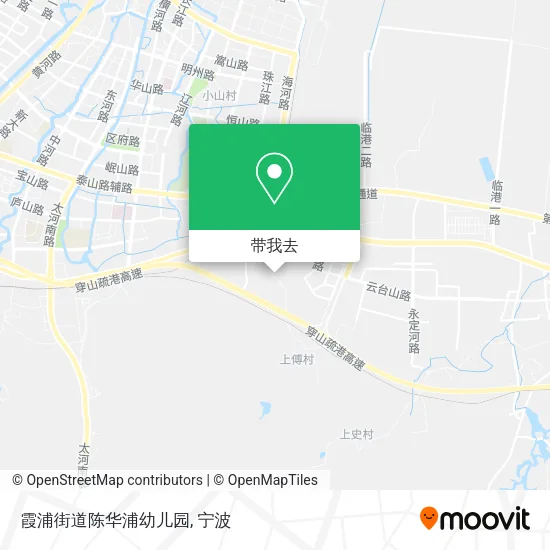 霞浦街道陈华浦幼儿园地图