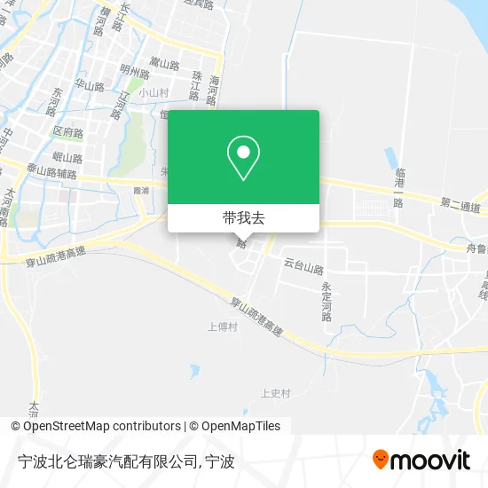 宁波北仑瑞豪汽配有限公司地图