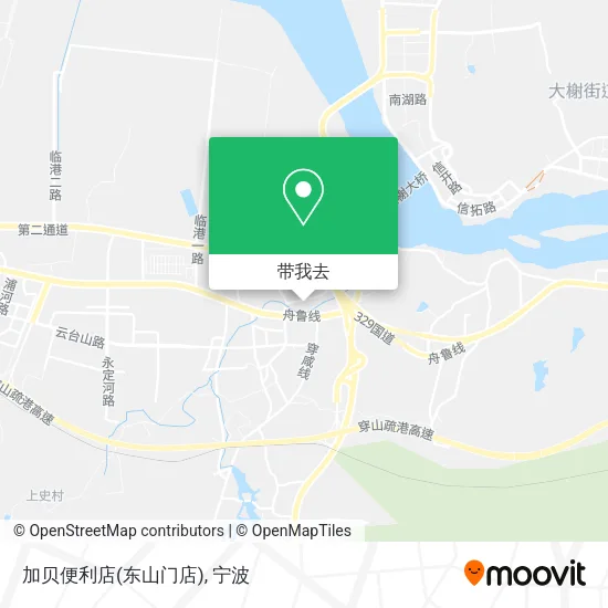 加贝便利店(东山门店)地图