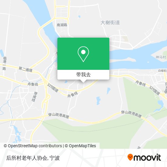 后所村老年人协会地图