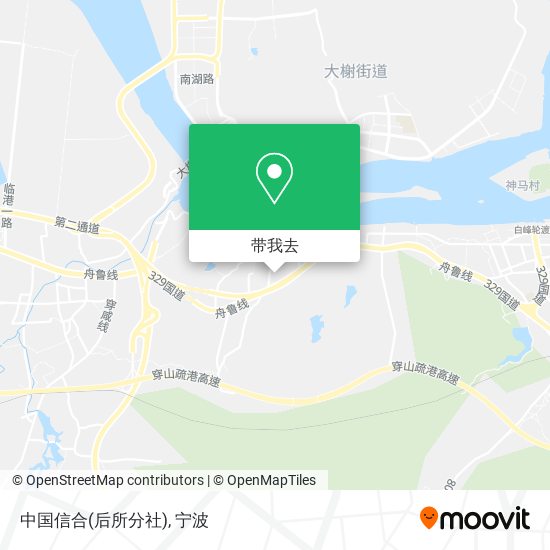中国信合(后所分社)地图