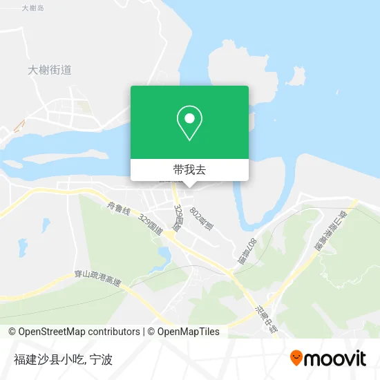 福建沙县小吃地图