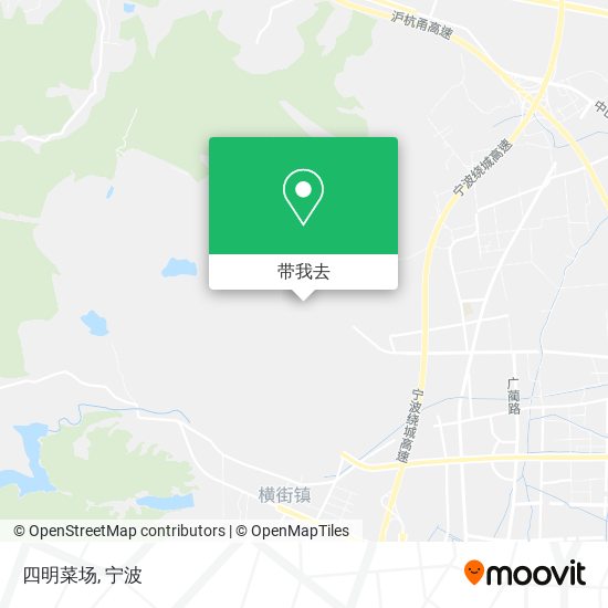 四明菜场地图