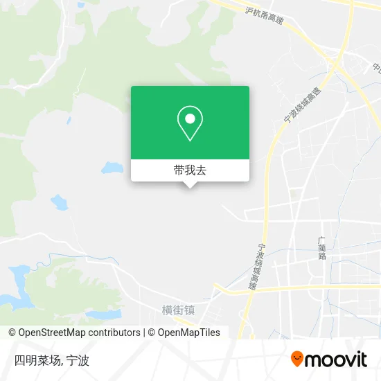 四明菜场地图
