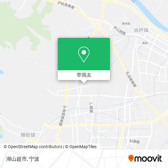 湖山超市地图