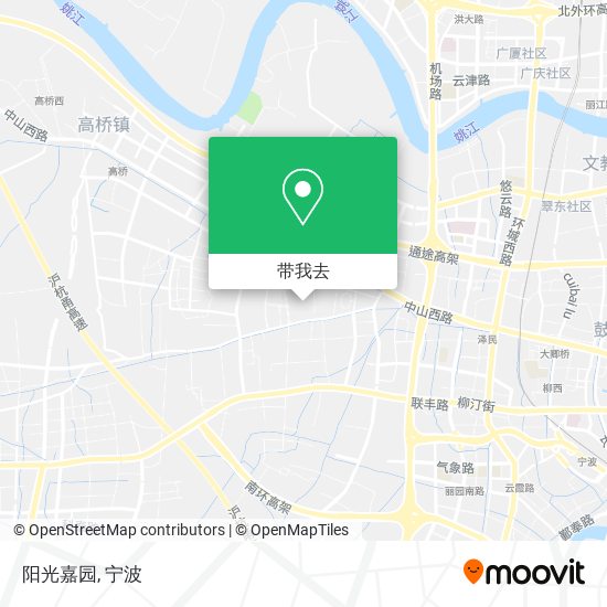 阳光嘉园地图