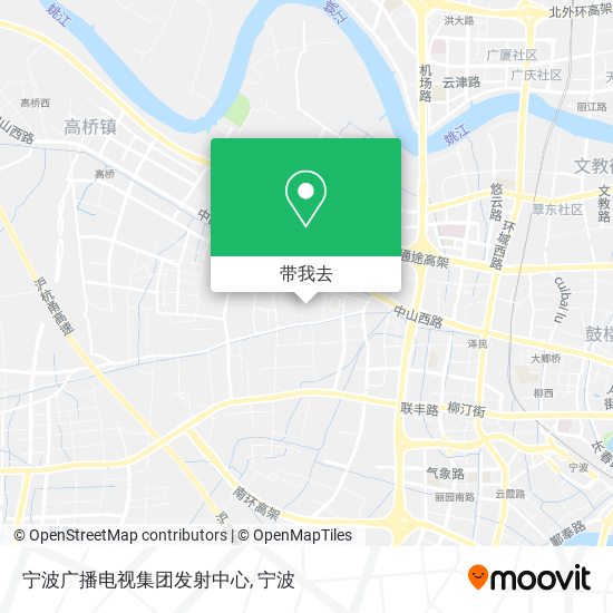 宁波广播电视集团发射中心地图
