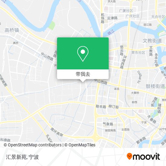 汇景新苑地图