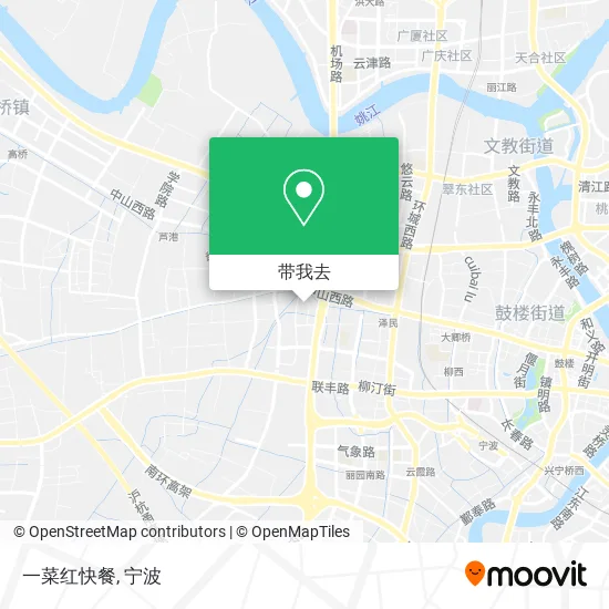 一菜红快餐地图