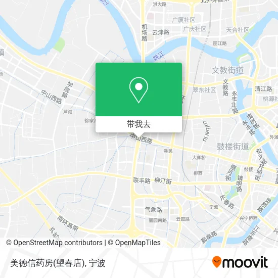 美德信药房(望春店)地图