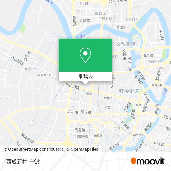 西成新村地图