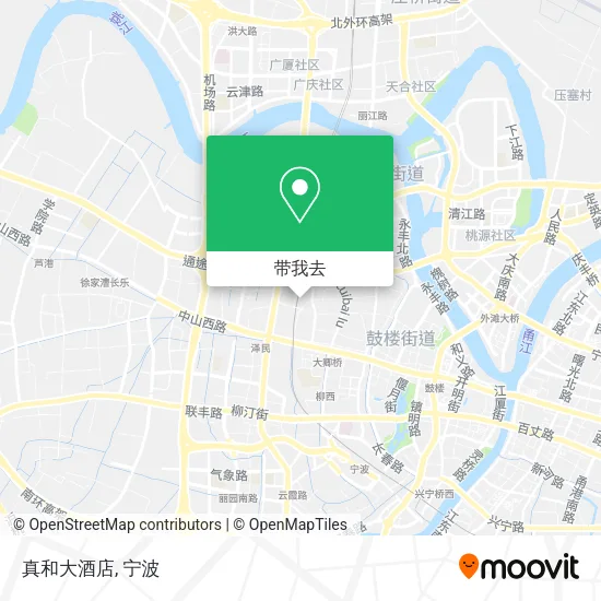 真和大酒店地图