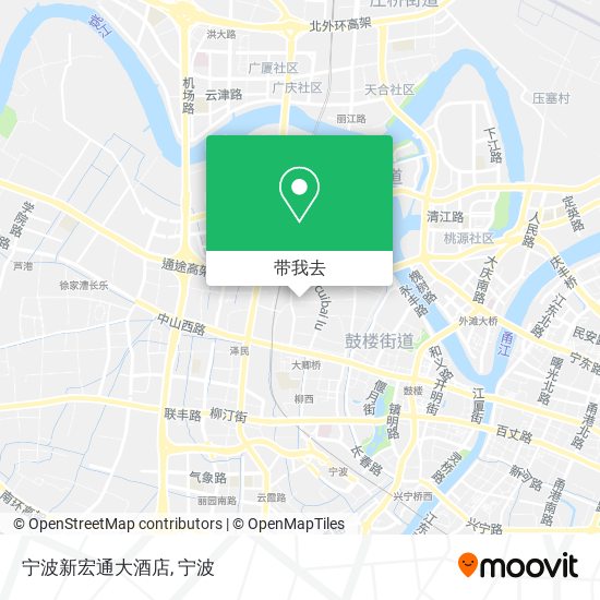 宁波新宏通大酒店地图