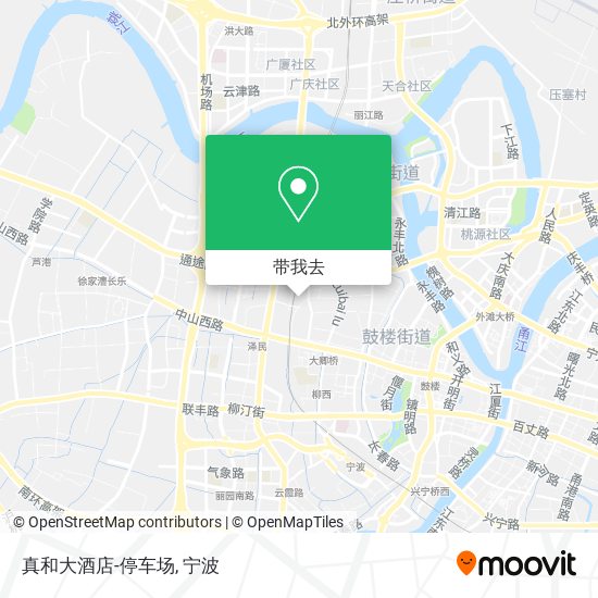 真和大酒店-停车场地图