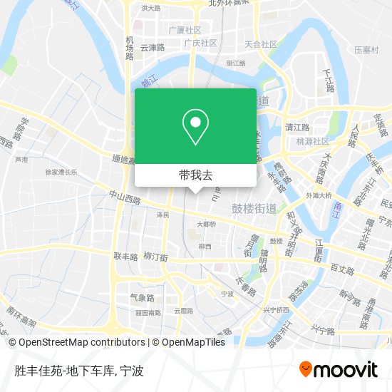 胜丰佳苑-地下车库地图
