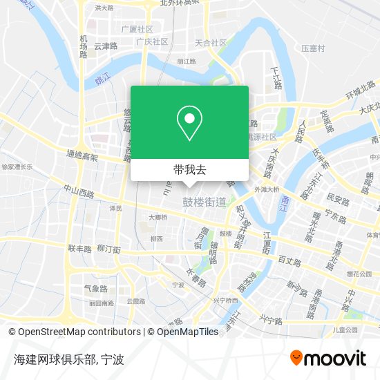 海建网球俱乐部地图
