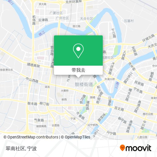 翠南社区地图
