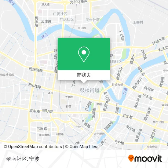 翠南社区地图