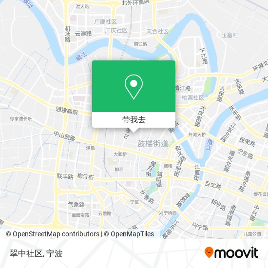 翠中社区地图