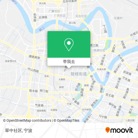 翠中社区地图