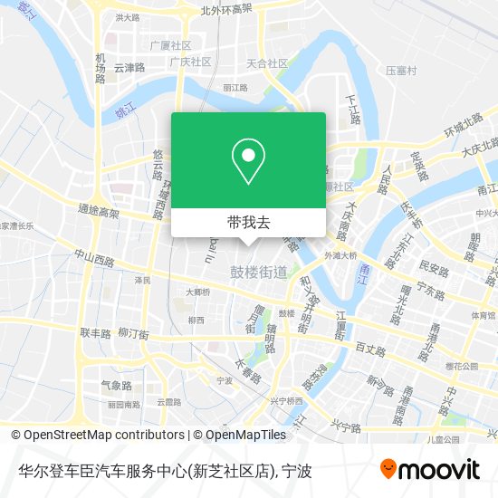 华尔登车臣汽车服务中心(新芝社区店)地图