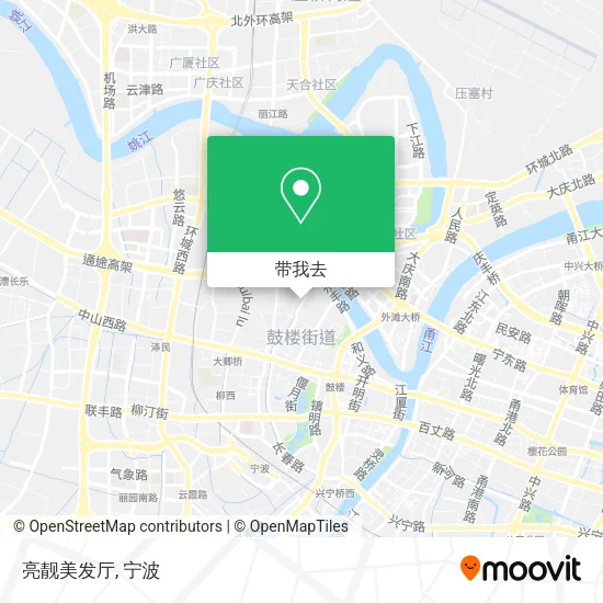 亮靓美发厅地图