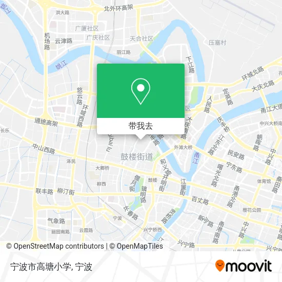 宁波市高塘小学地图