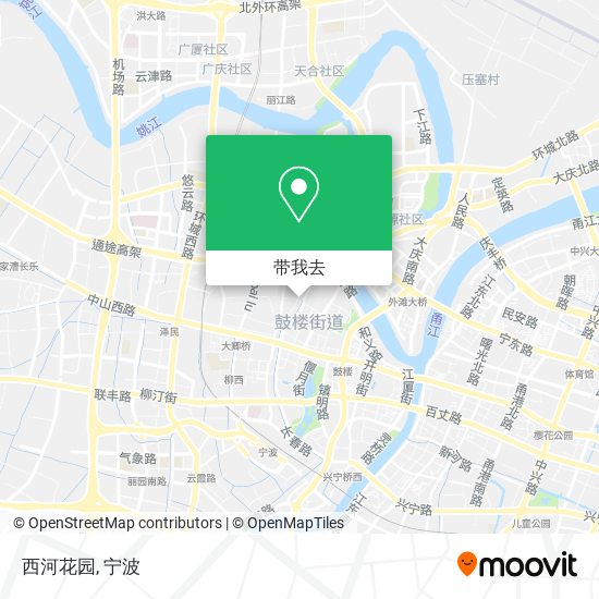 西河花园地图