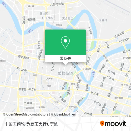 中国工商银行(新芝支行)地图