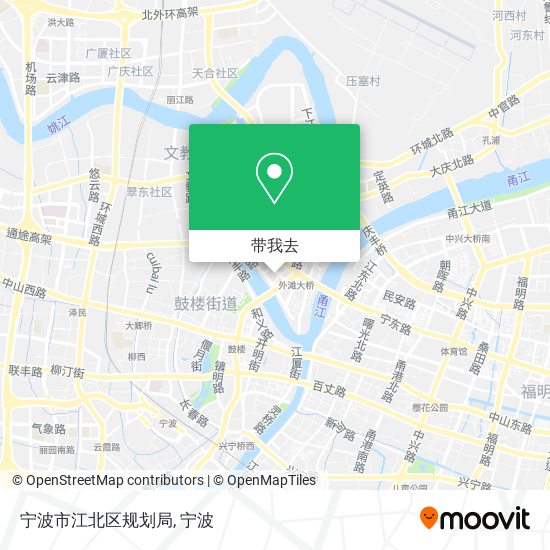 宁波市江北区规划局地图
