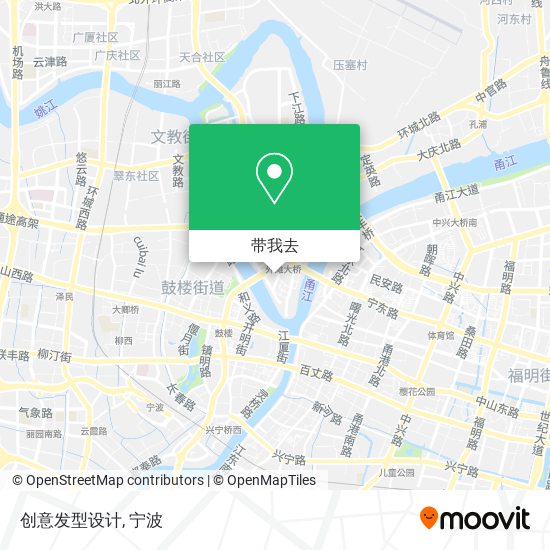 创意发型设计地图