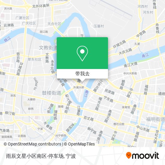 雨辰文星小区南区-停车场地图