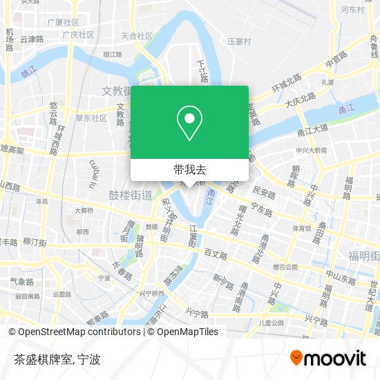 茶盛棋牌室地图