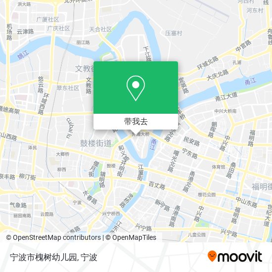 宁波市槐树幼儿园地图