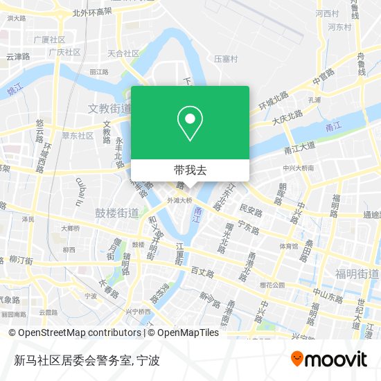 新马社区居委会警务室地图