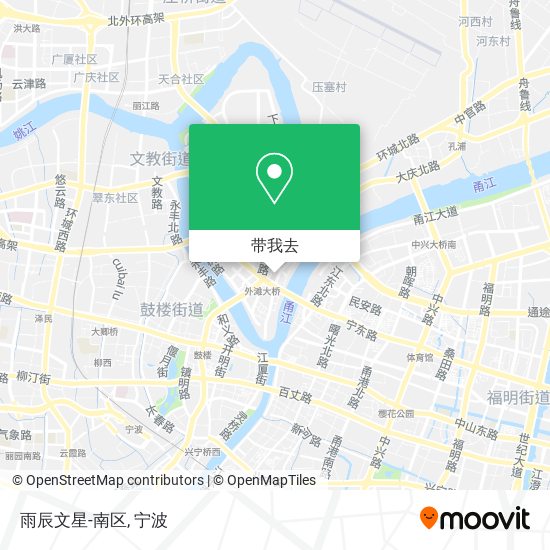 雨辰文星-南区地图