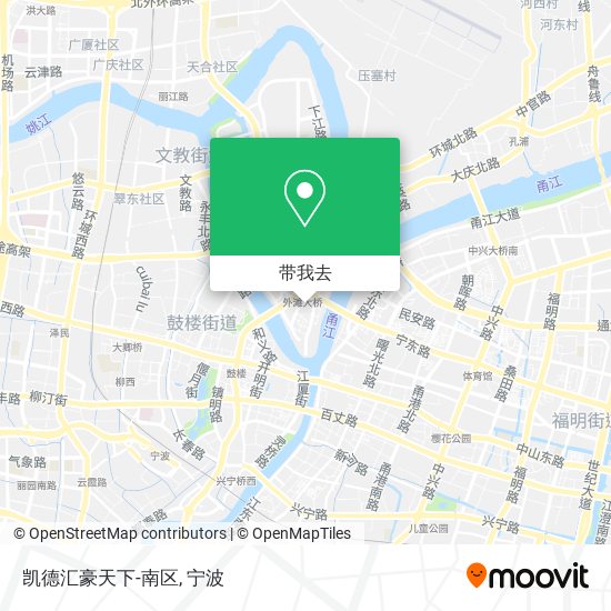 凯德汇豪天下-南区地图