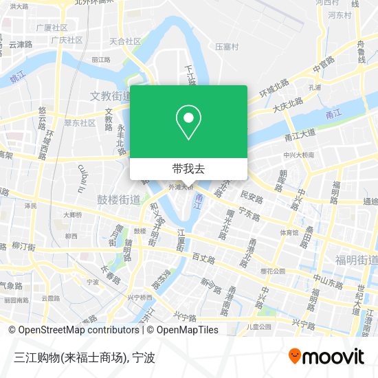三江购物(来福士商场)地图