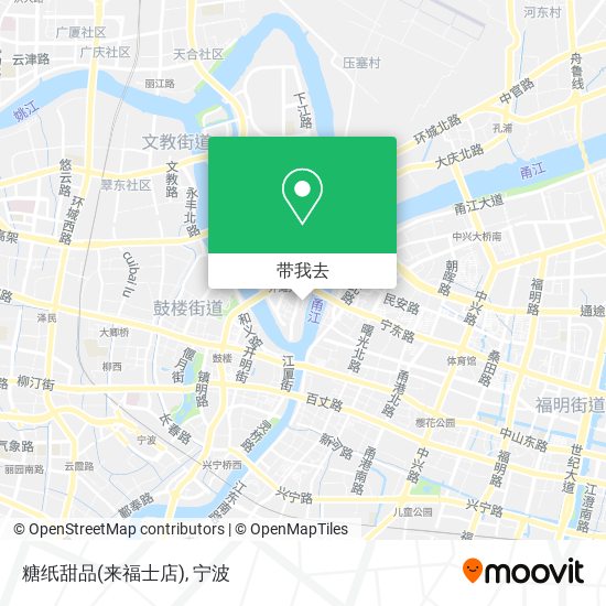 糖纸甜品(来福士店)地图